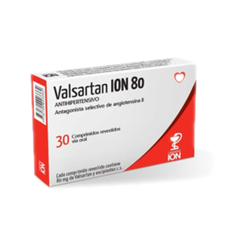 Valsartan 80 Ion 80 Mg [30 Comp.]