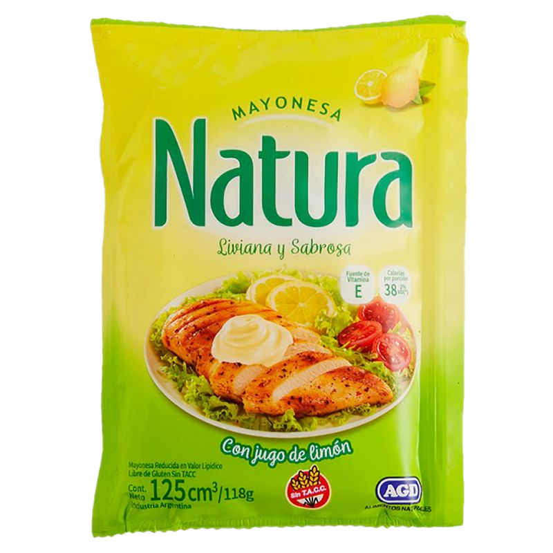 Mayonesa Natura 125 Ml