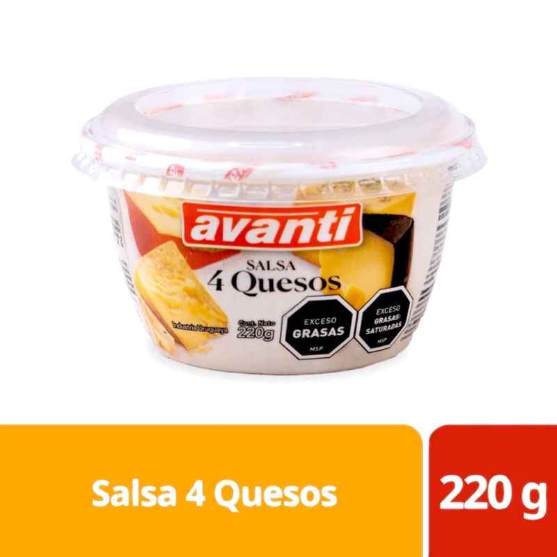 Salsa 4 Quesos Avanti 220 G