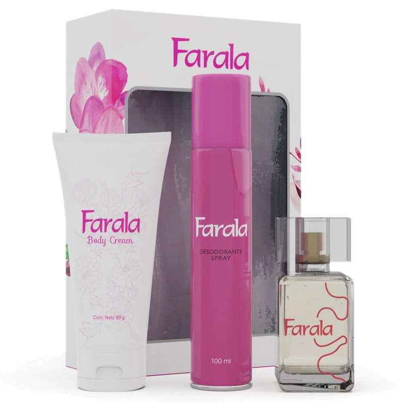 Perfume Farala Feme Femme Edt 30 Ml + Crema 80 G + Desodorante 100 Ml