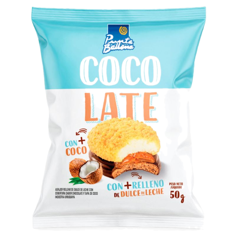 Alfajor Cocolate Punta Ballena 50 G
