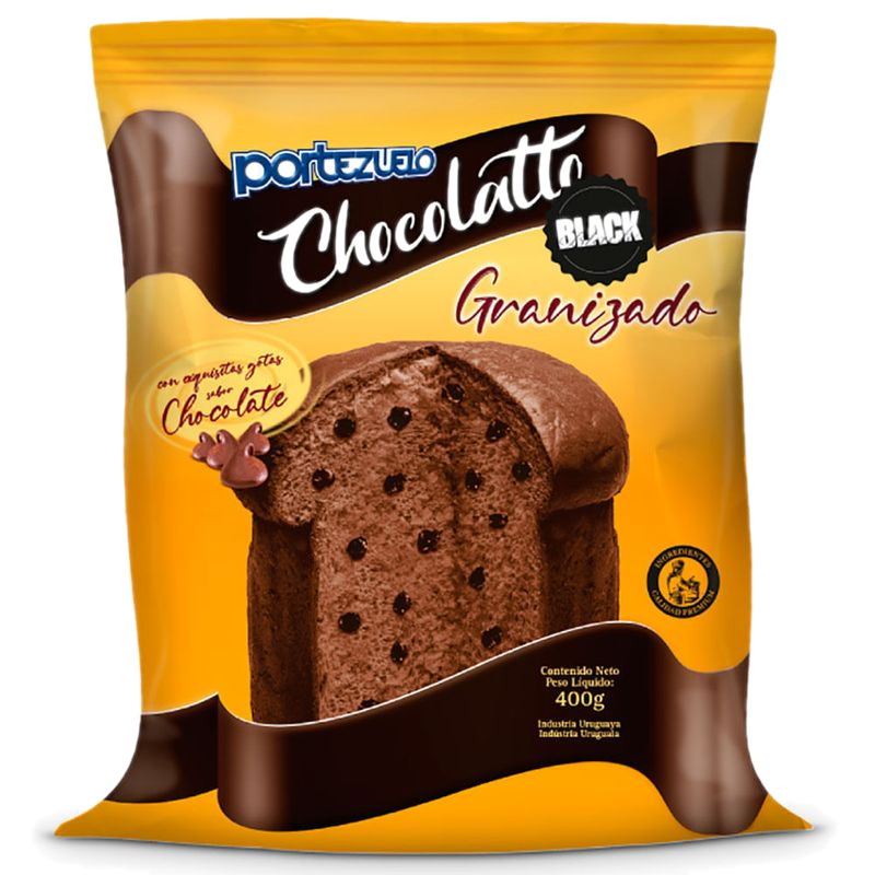 Pan Dulce Portezuelo Chocolatto Black 400 G