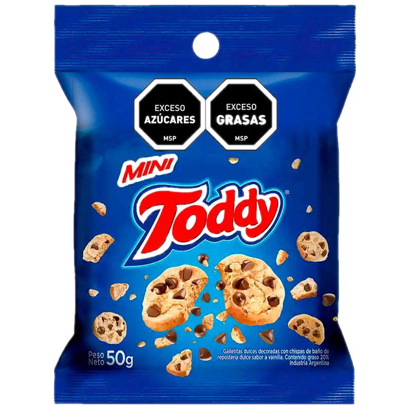 Galletitas Mini Toddy Chips 50 G