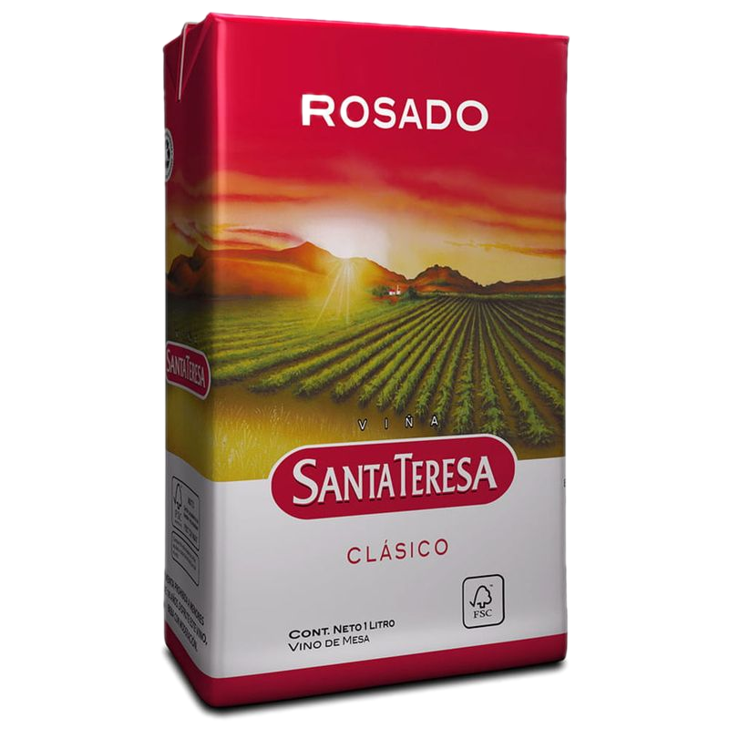 Vino Rosado De Mesa Santa Teresa Nacional 1 L
