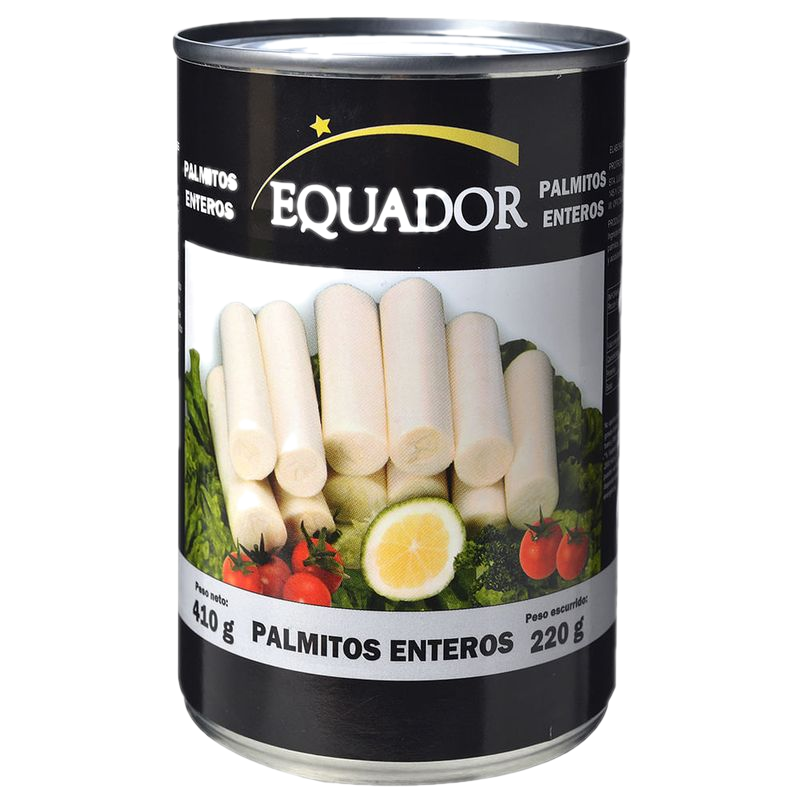 Palmitos Enteros Equador 425 G