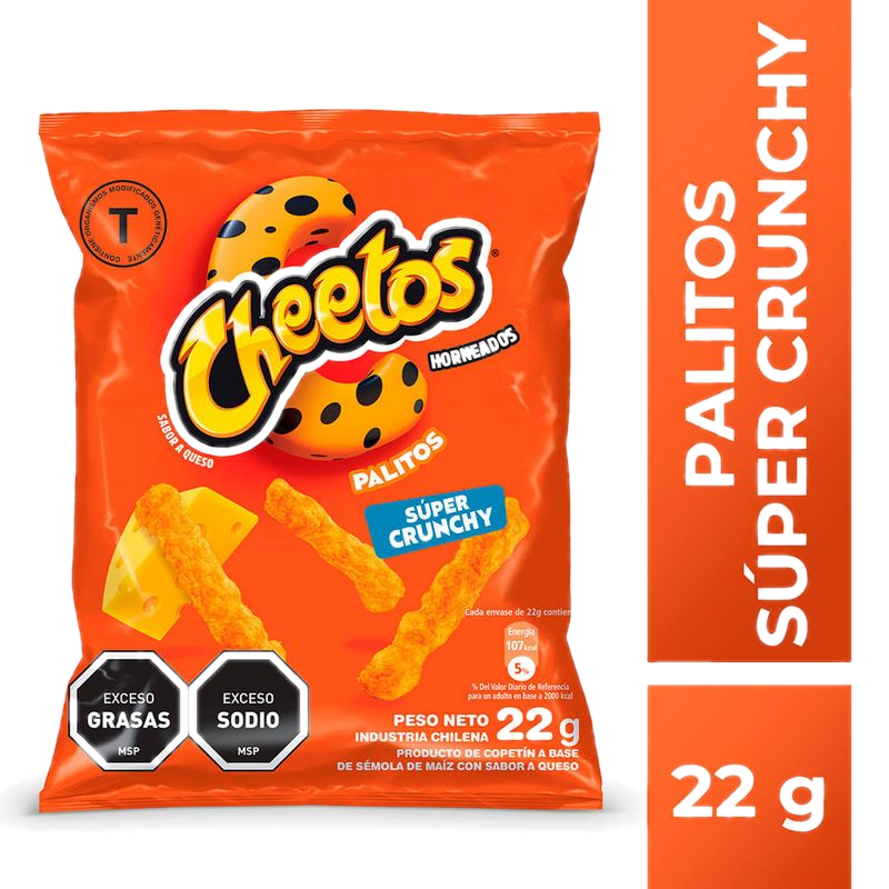 Cheetos Palitos De Queso 22 G