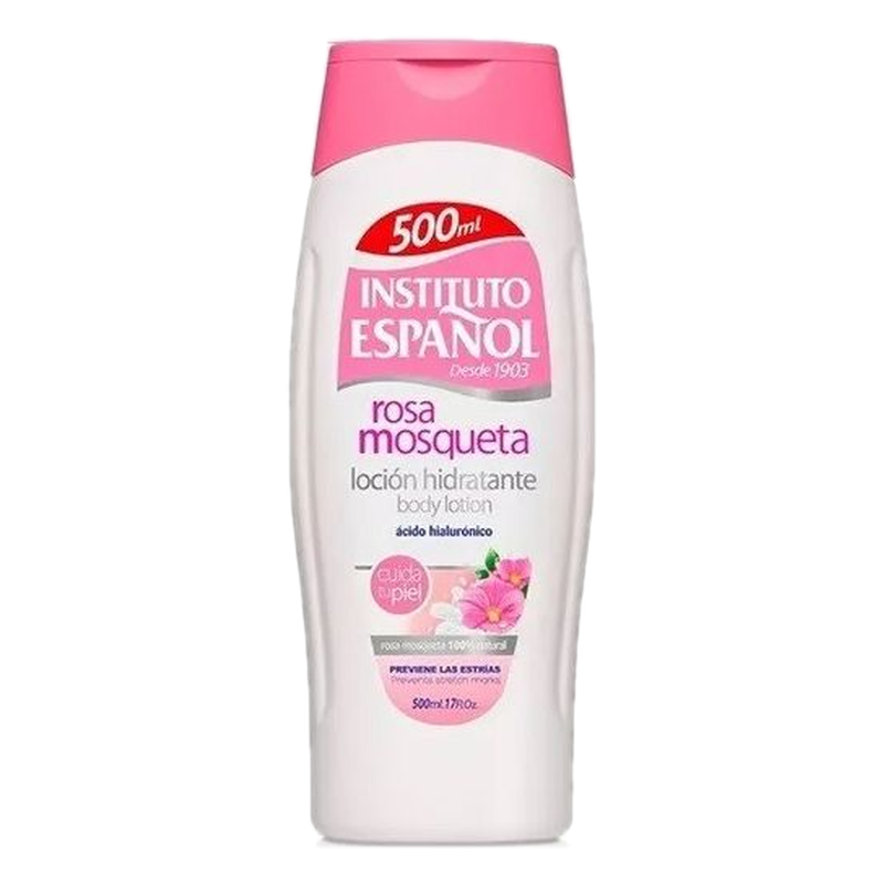 Leche Hidratante Instituto Español Rosa Mosqueta Para Estrias 400 Ml
