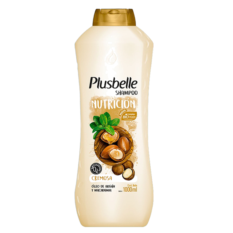 Shampoo Plusbelle Nutrición 1 L