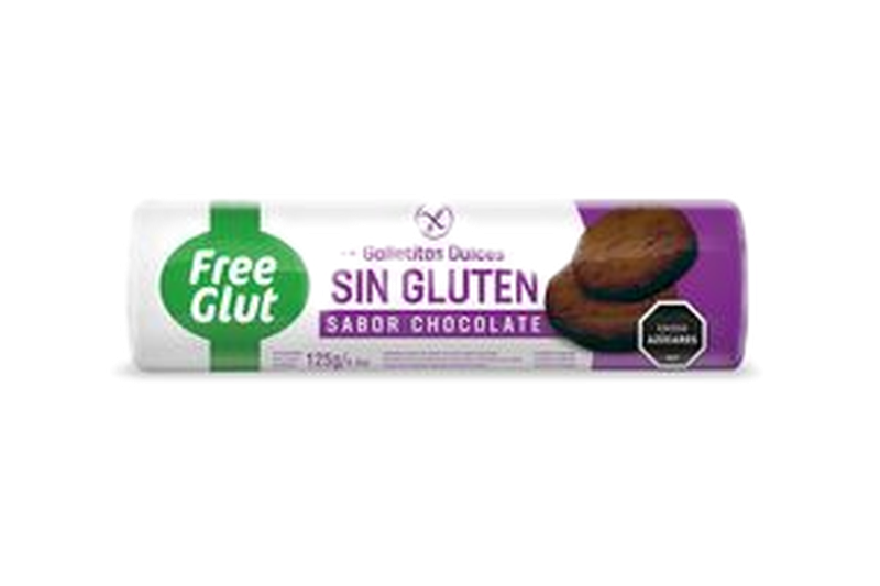 Galletas Dulces Sin Gluten Free Glut Sabor Chocolate 125 G