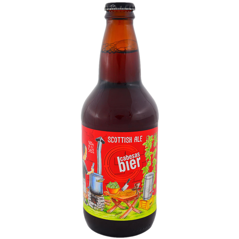 Cerveza Cabesas Scottish Ale 500 Ml