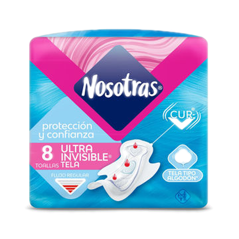 Nosotras Natural Ultra Invisible 8 Unidades 20351