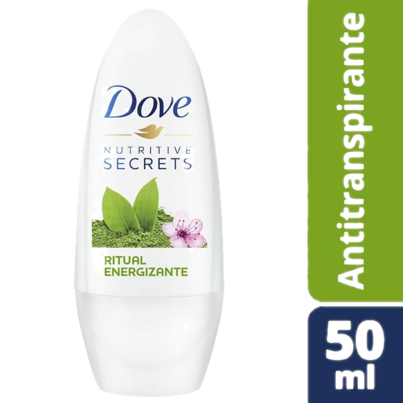 Desodorante Dove Roll Ritual Energ Wom Flor Sakura 50 Ml