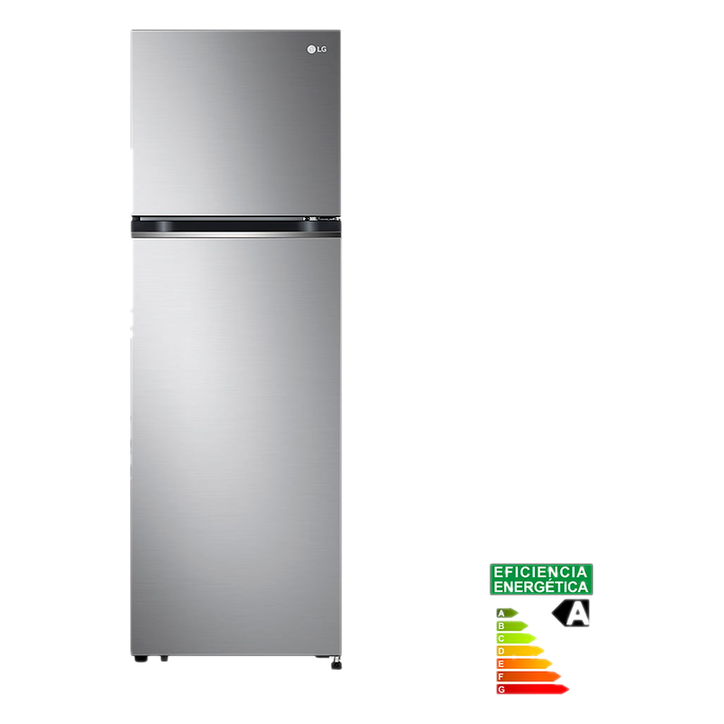 Refrigerador Lg Inverter Vt29bppk 285 L Inox Clase A