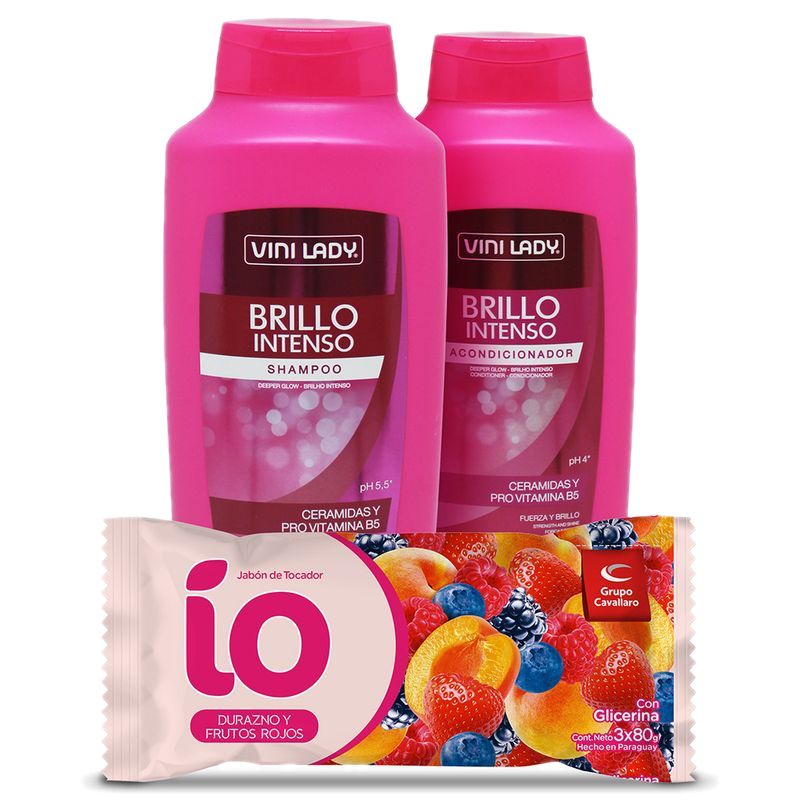 Pack Vini Lady Shampoo + Aco + Tripack Io De Regalo