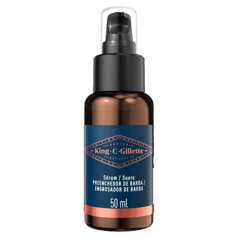 Sérum Engorsador Para Barba Gillette King 50 Ml