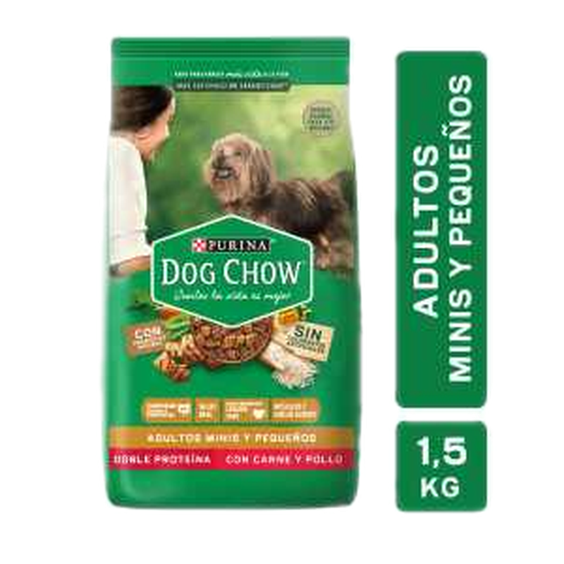 Alimento Dog Chow 1.5 Kg Raz.peq Adulto