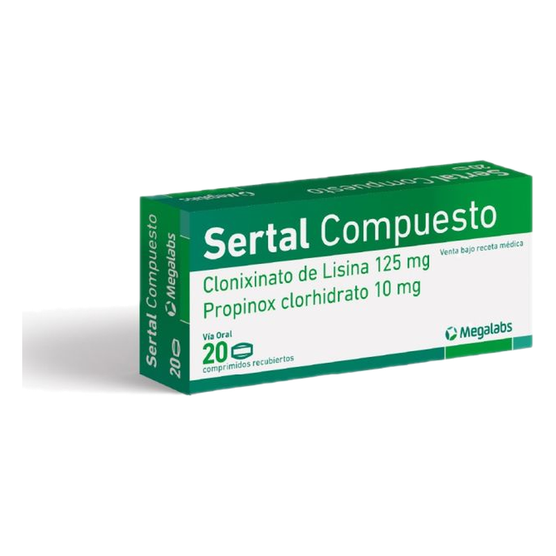 Sertal Nf Pompuesto X 20 Tabletas