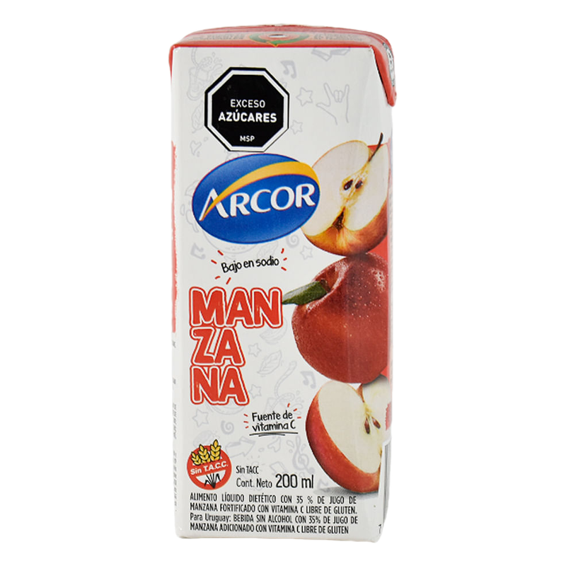 Jugo Sabor Manzana Arcor 200 Ml