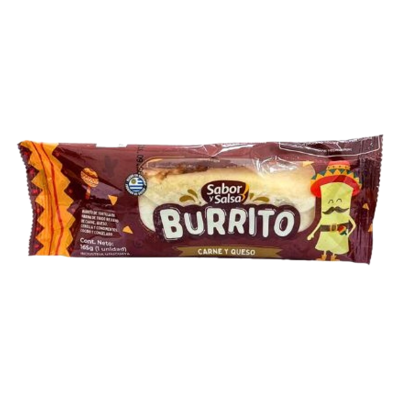 Burrito Sabor Y Salsa Carne Y Queso 165 G