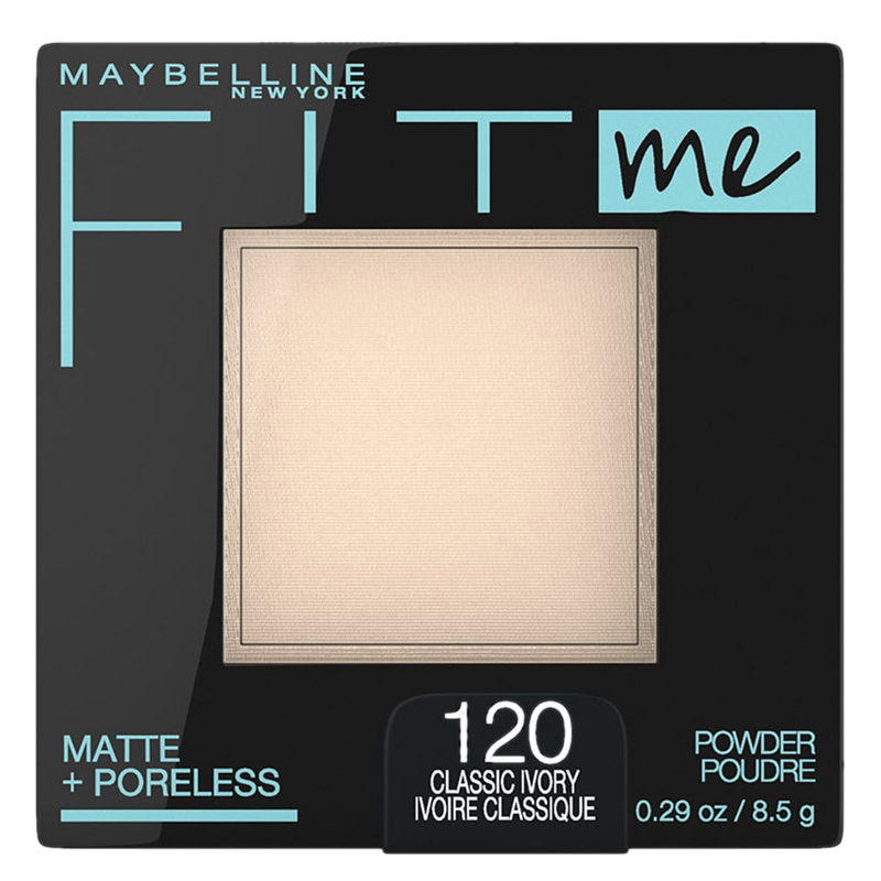 Polvo Maybelline Fit Me Matte+poreless N°120 Ivory