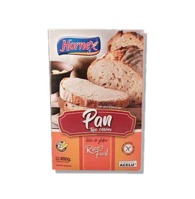 Pan Hornex Sin Gluten 480 G