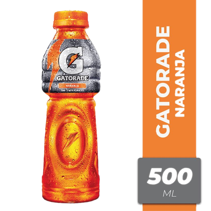 Bebida Gatorade Naranja 500 Ml