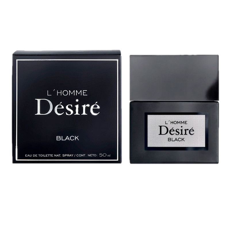 Eau De Toilette Desire Black Hombre 50 Ml