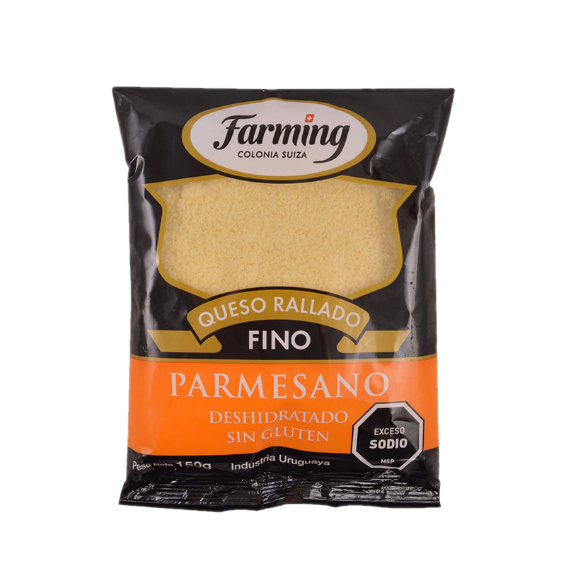 Queso Parmesano Rallado Fino Farming 150 G
