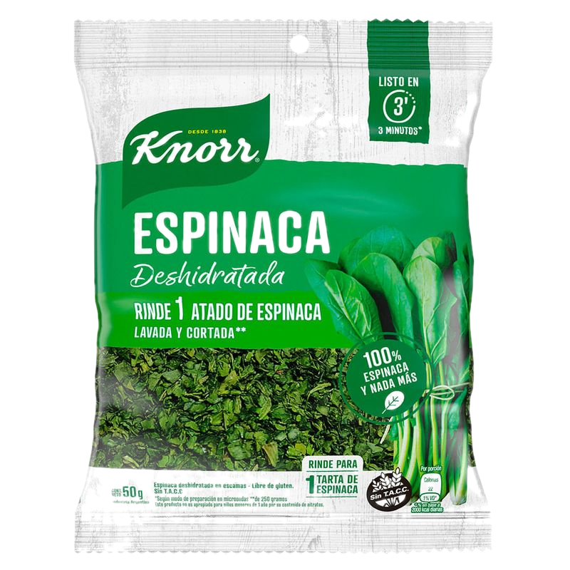 Espinaca Deshidratada Knorr 50 G