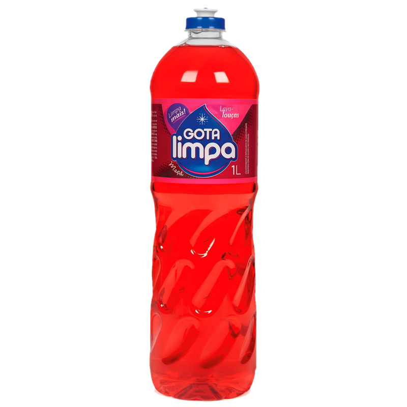 Detergente Lavavajilla Gota Limpa Manzana 1 L