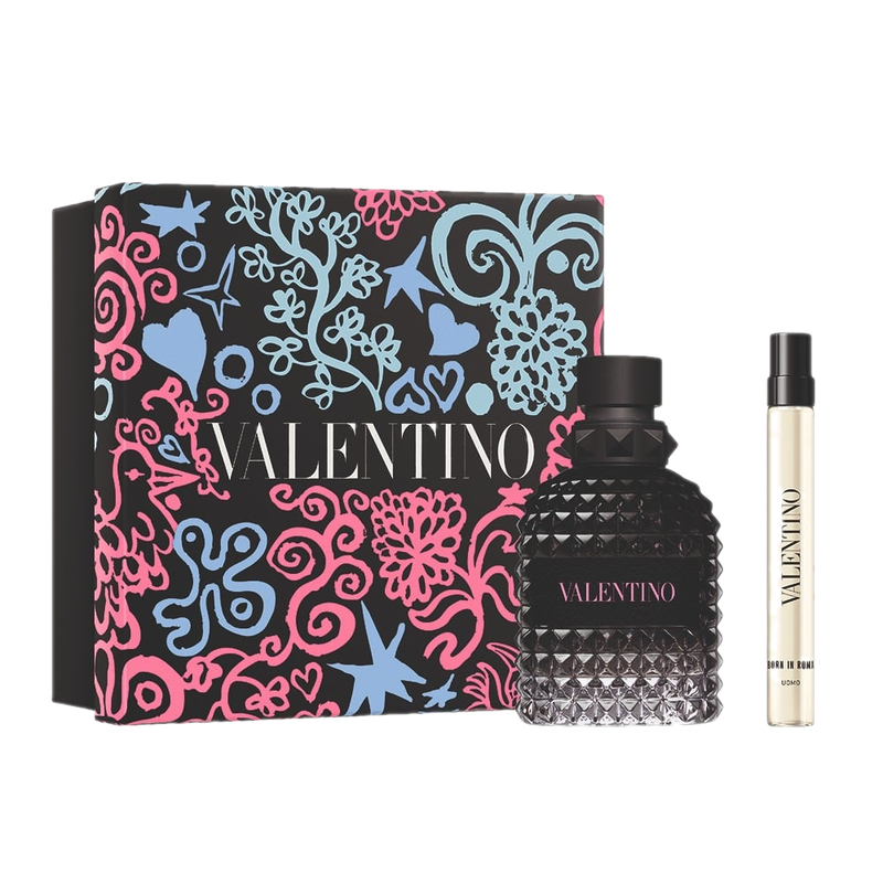 Cofre Valentino Perfume Born In Roma Uomo Men Edt 50 Ml + Mini Talla 10 Ml