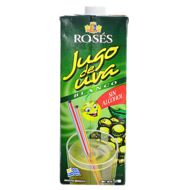 Jugo De Uva Blanca Roses 1 L