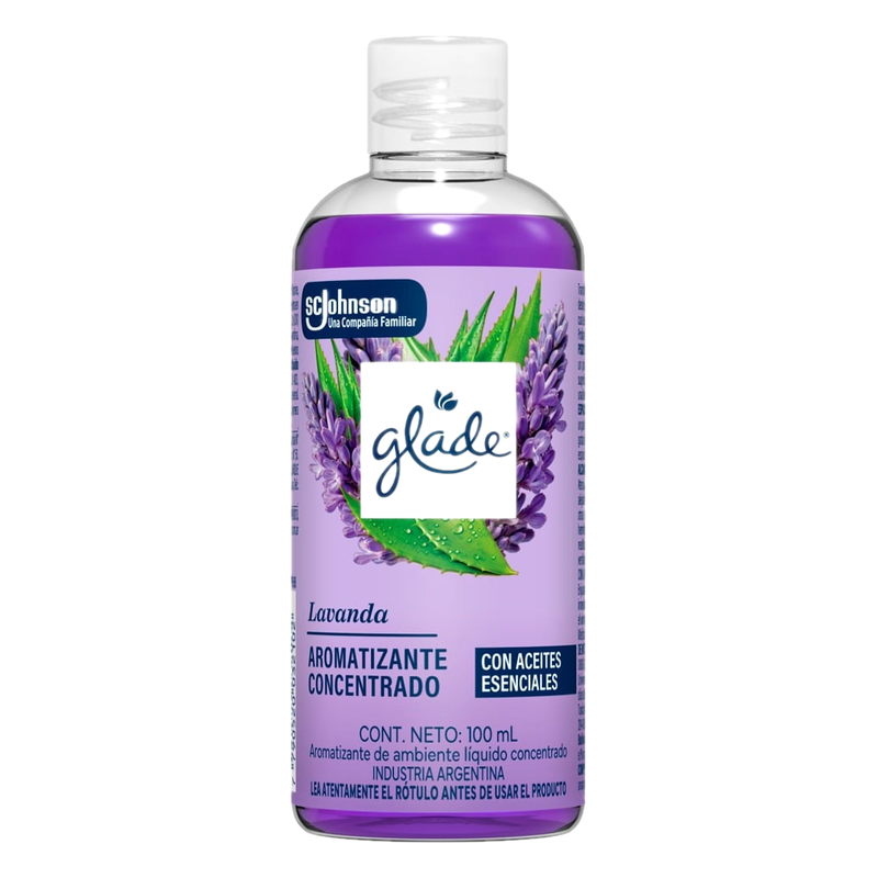 Aromatizante Concentrado Glade Lavanda 100 Ml