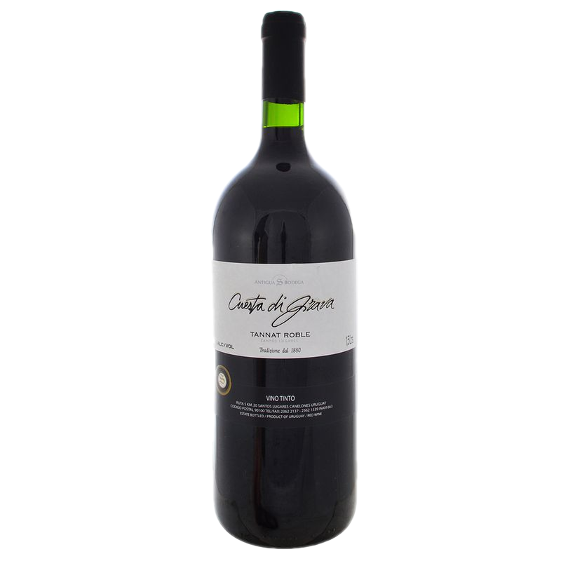 Vino Tinto Tannat Roble Cuesta Di Grava 1,5 L