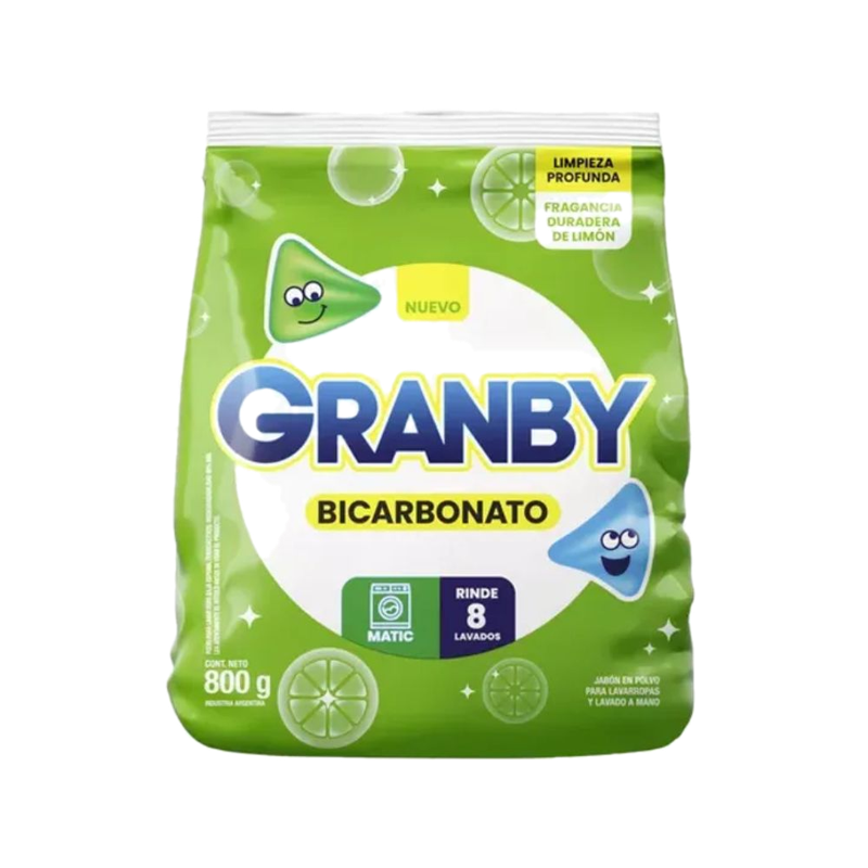 Jabon En Polvo B/e Granby 800 G