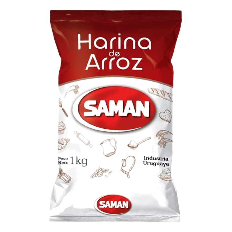 Harina De Arroz Saman 1 Kg