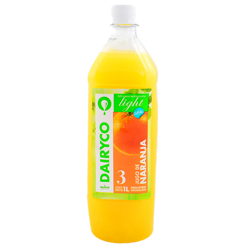 Jugo De Naranja Light Dairyco Botella 1 L