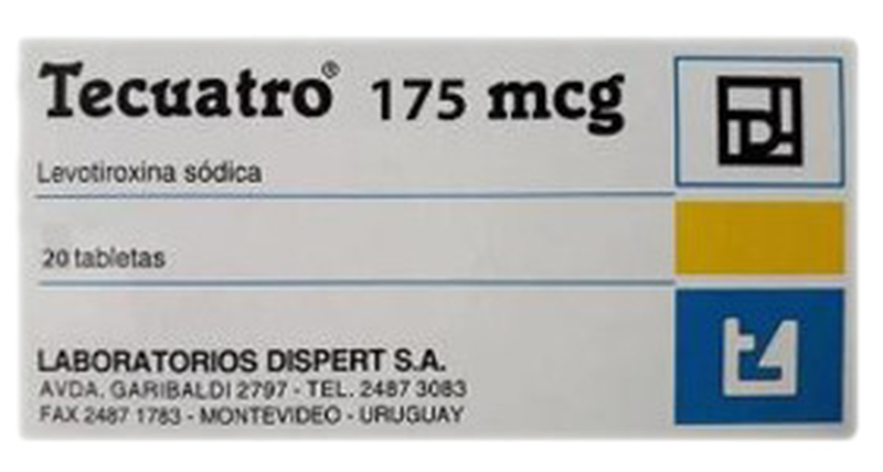 Tecuatro 175 175 Mcg [20 Tab.]