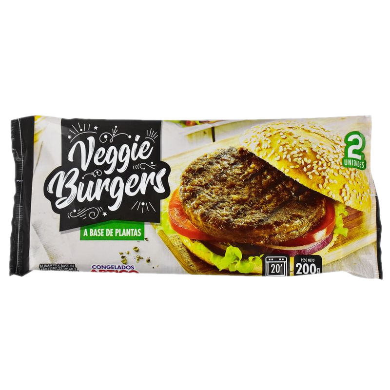 Veggie Burguer Vegana Artico 200 G