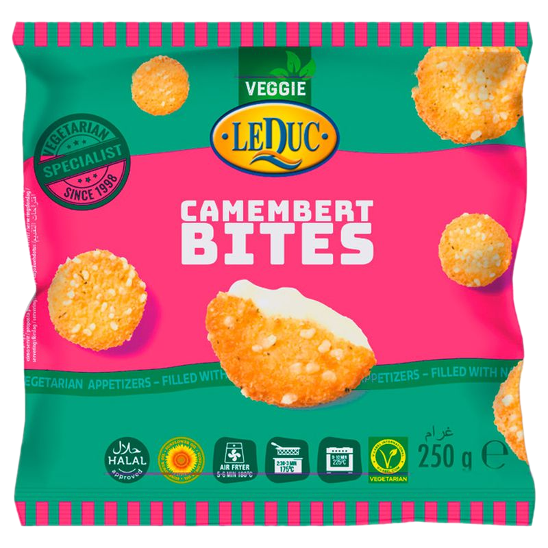 Bocaditos De Queso Camembert Leduc 250 G