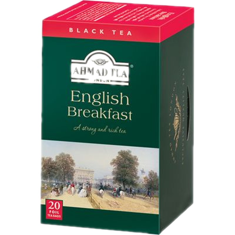 Té English Breakfast Teabag Ahmad 10 Unidades.