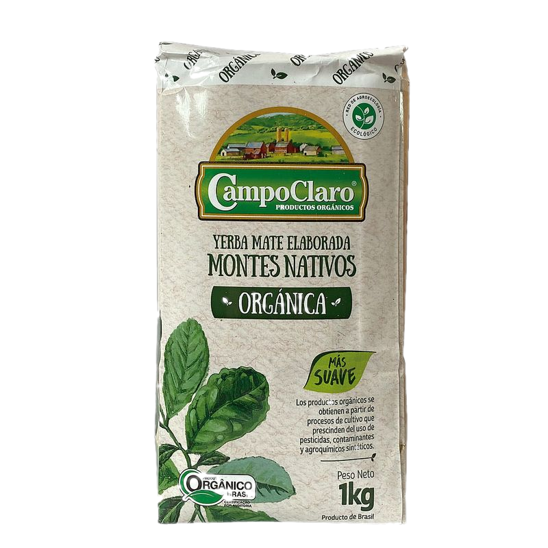 Yerba Orgánica Campoclaro Montes Nativos 1 Kg