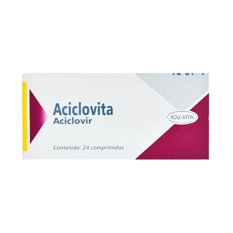 Aciclovita 200 Mg 24 Comprimidos