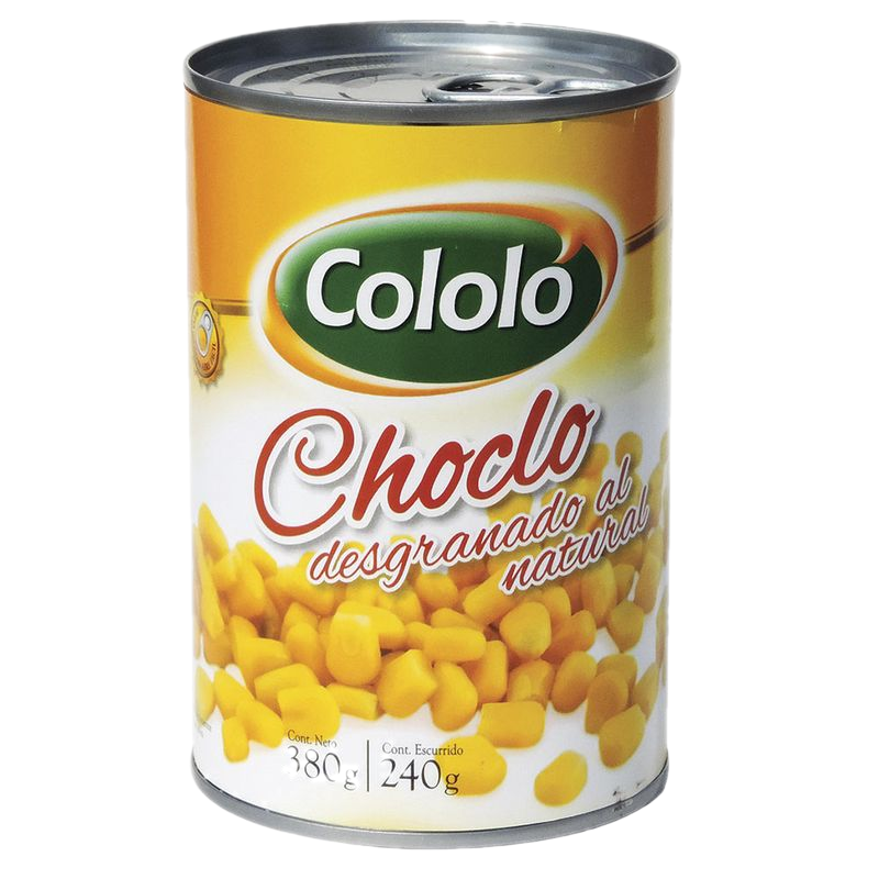 Choclo En Grano Cololó 380 G
