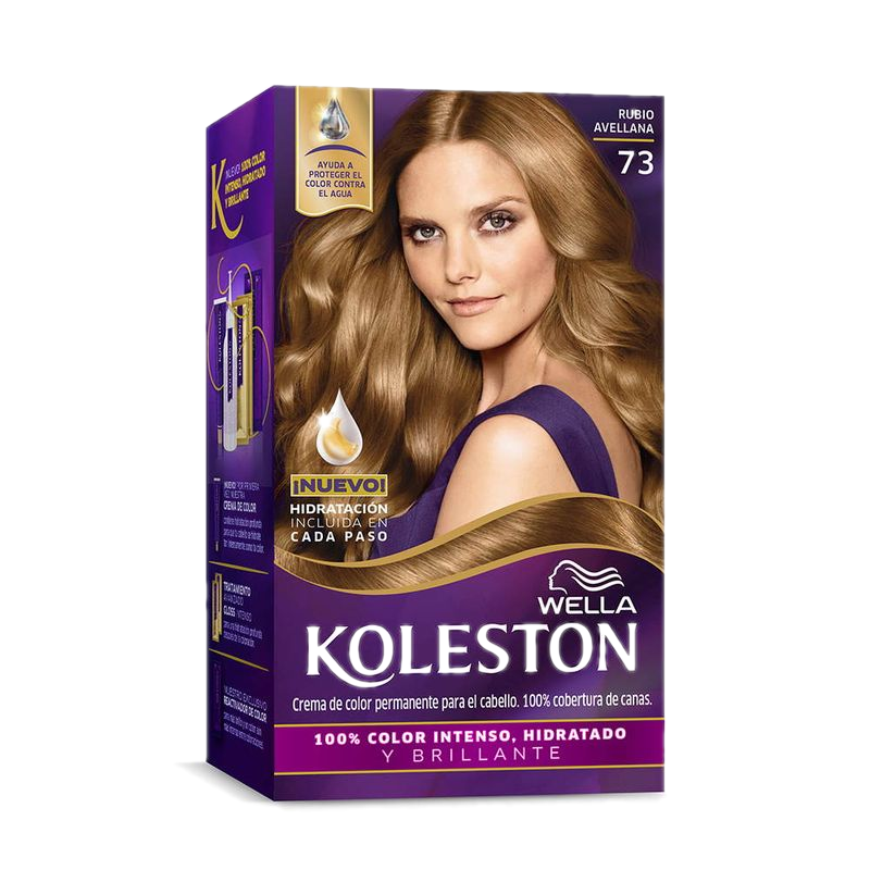 Coloracion Koleston Kit Rubio Avellana 73