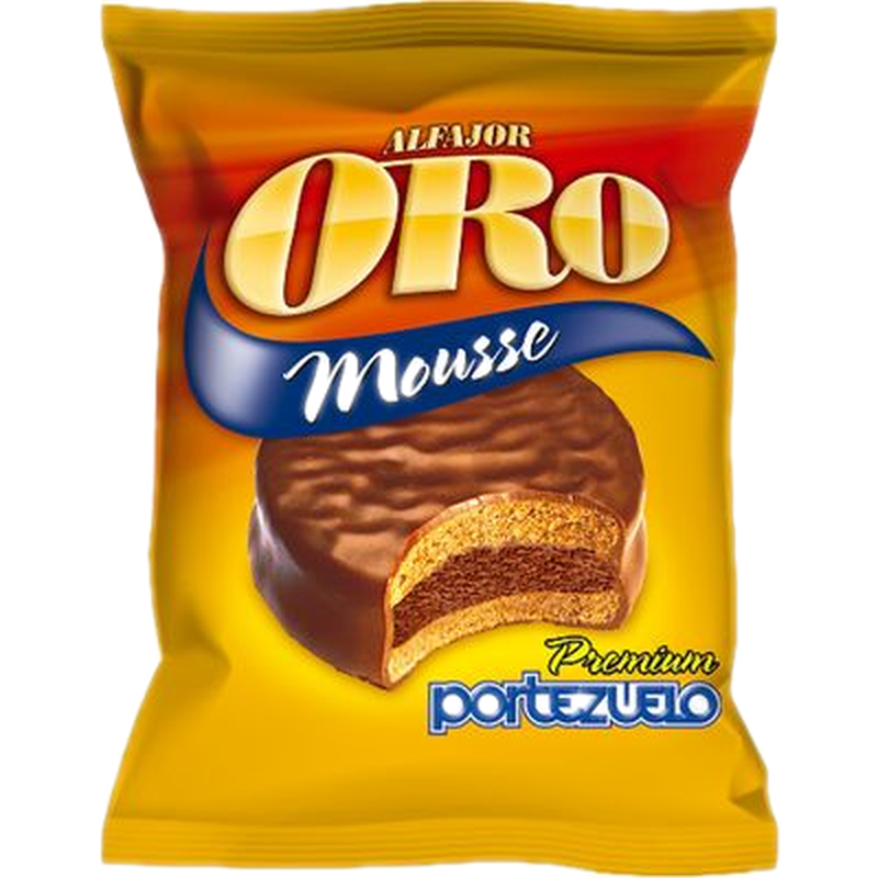 Alfajor Portezuelo Oro Mousse 45 G