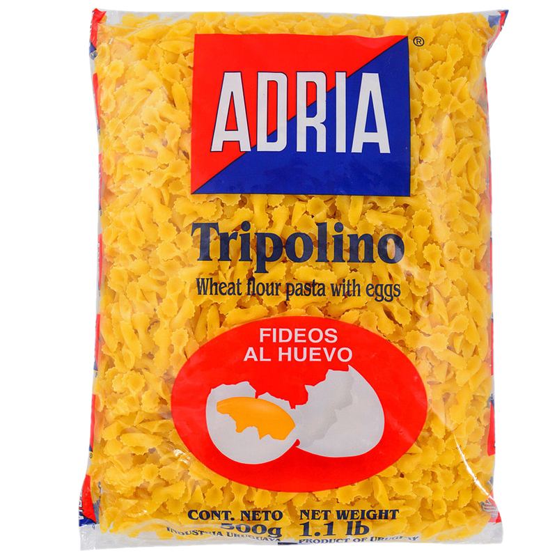 Fideos Al Huevo Adria Tripolino 500 G