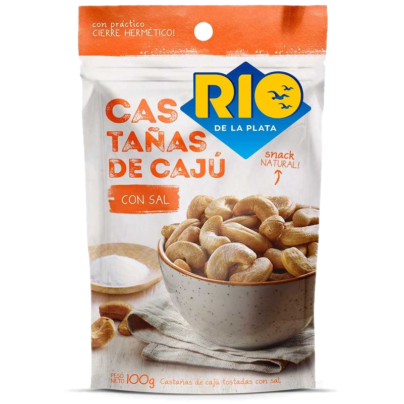 Castañas De Cajú Rio De La Plata 100 G