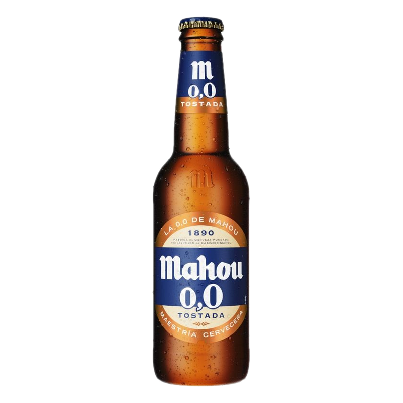 Cerveza Tostada 0.0 % Mahou Botella 330 Ml
