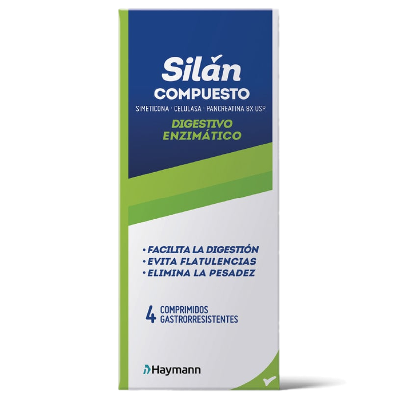 Silán Compuesto Nf 40 Mg/18 Mg/38 Mg 4 Comprimidos Gastrorresistentes